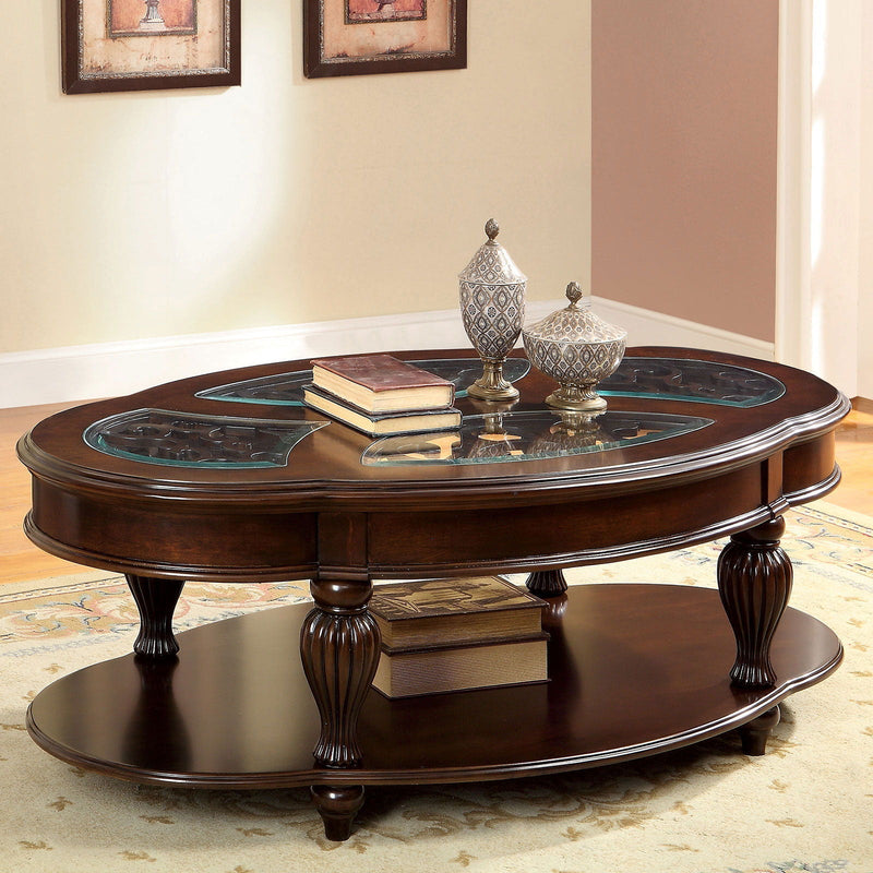 Centinel Dark Cherry Coffee Table