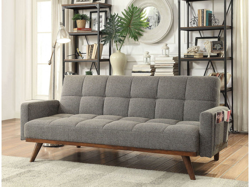 Nettie Gray Futon Sofa