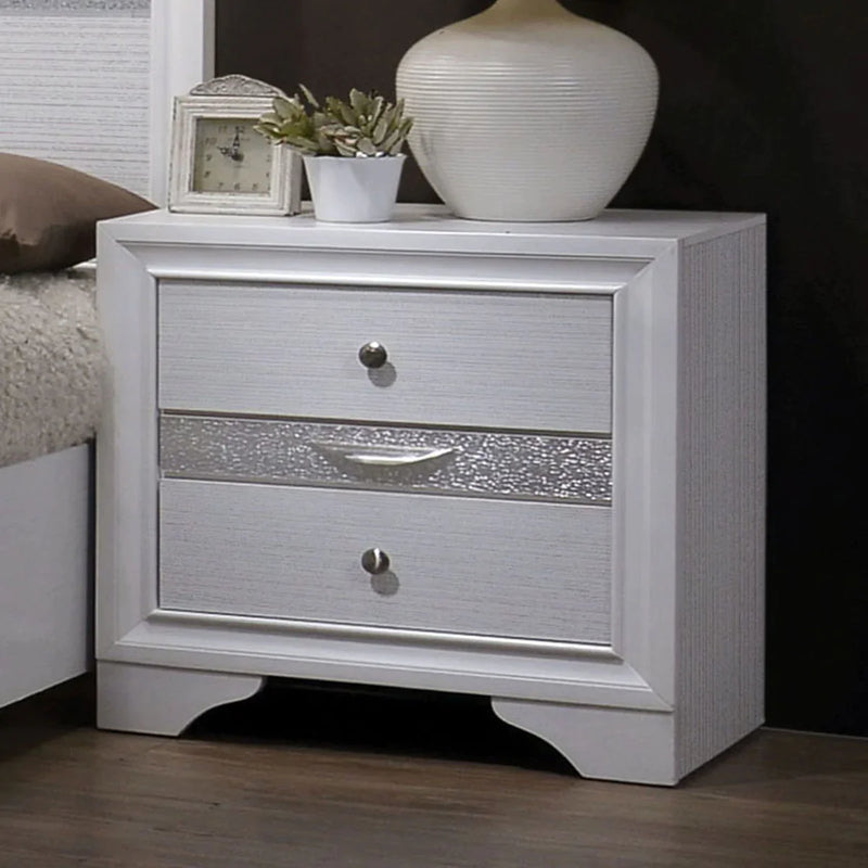 Chrissy White Nightstand