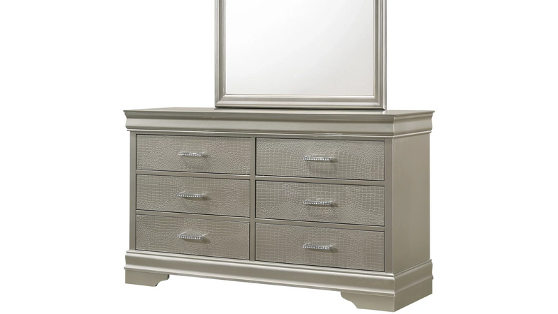 Amalia - Silver - Dresser - Ornate Home