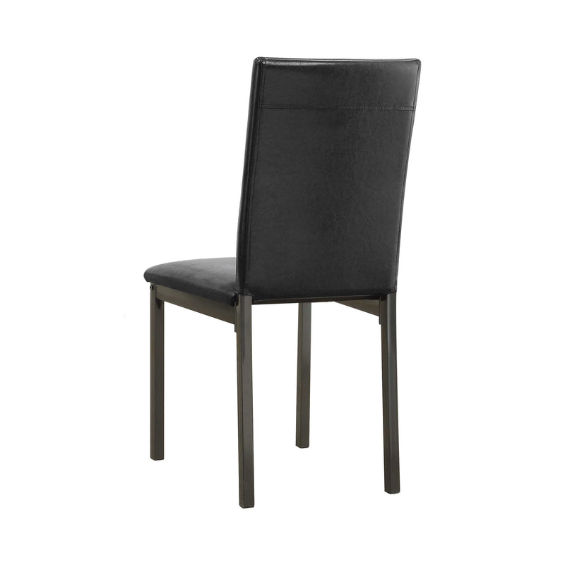 Garza - Black - Dining Chairs (Set Of 2) - Ornate Home