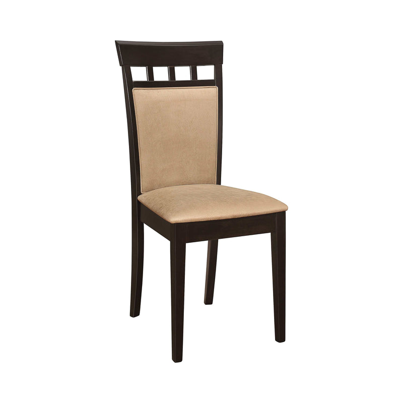 Gabriel - Cappuccino & Tan - Side Chairs  (Set Of 2) - Ornate Home