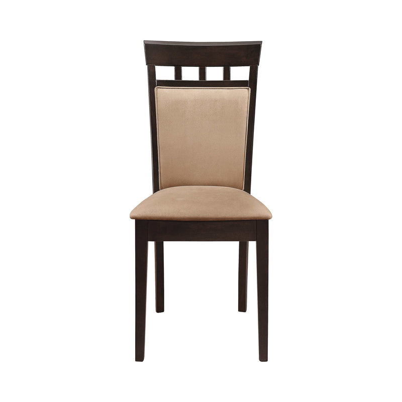 Gabriel - Cappuccino & Tan - Side Chairs  (Set Of 2) - Ornate Home