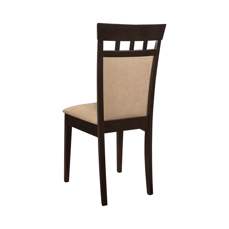 Gabriel - Cappuccino & Tan - Side Chairs  (Set Of 2) - Ornate Home