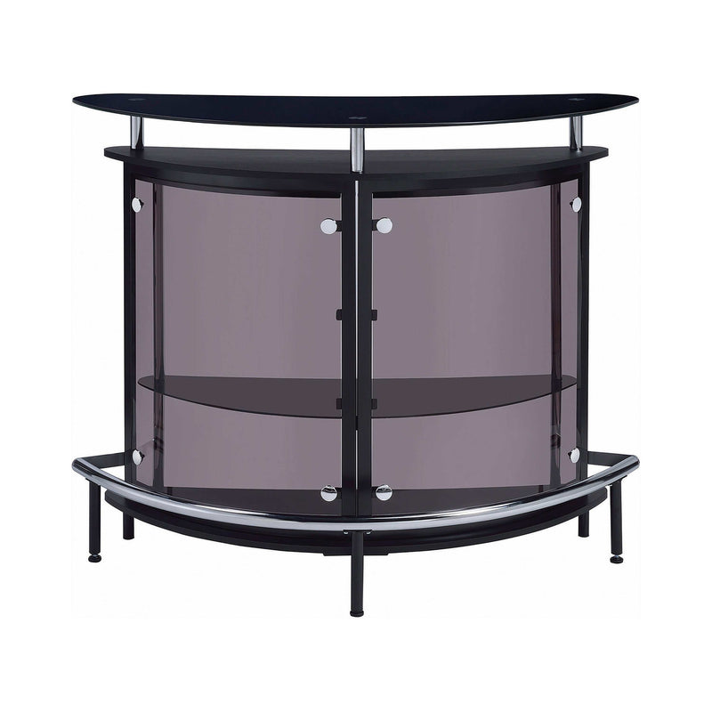 Gaia - Black & Chrome - Bar Unit - Ornate Home