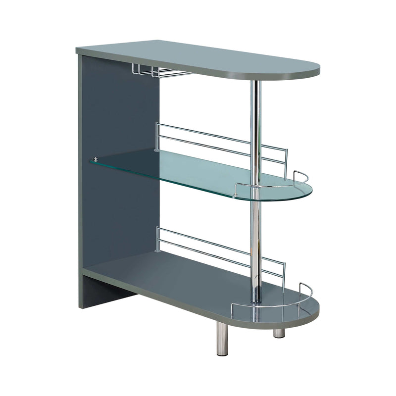 Jay - Glossy Grey - Bar Unit - Ornate Home