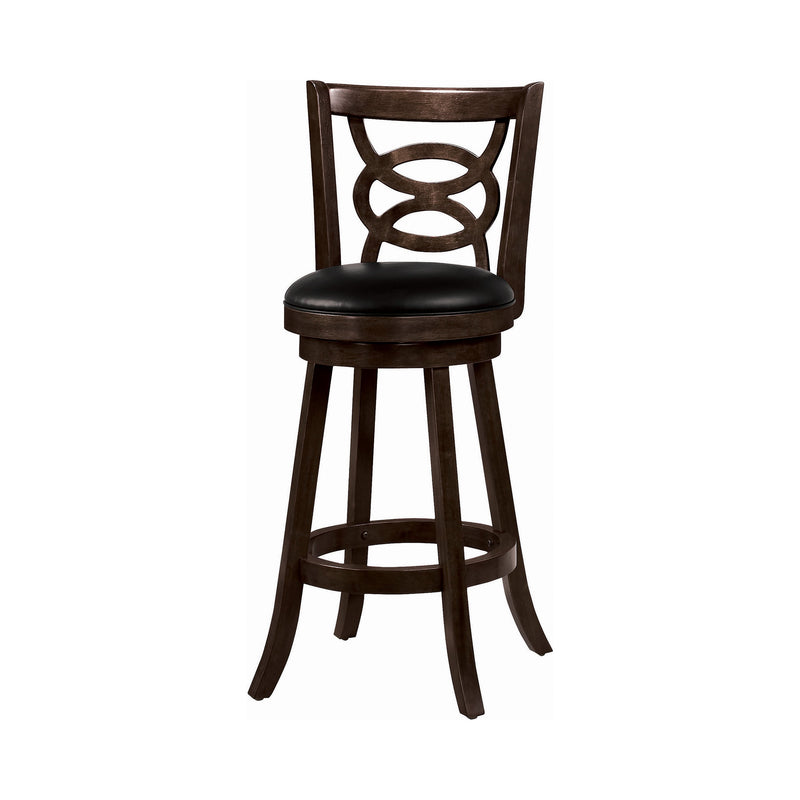 Calecita Cappuccino Swivel Bar Stools (Set Of 2)