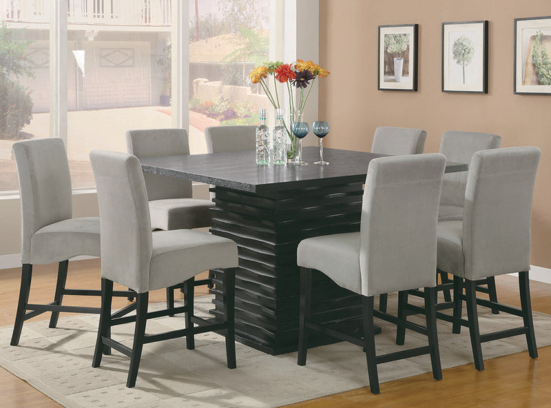 Stanton Black & Grey 5pc Counter Height Dining Room Set