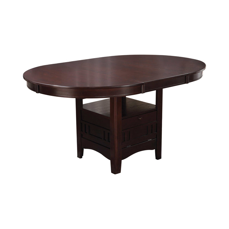 Lavon - Espresso - Dining Table w/ Storage - Ornate Home