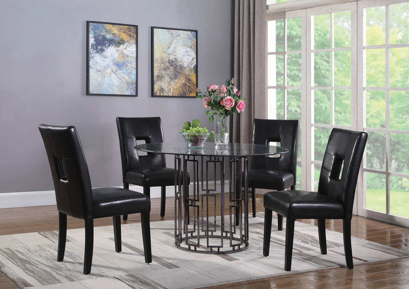 Anisa - Black - Dining Chairs  (Set Of 2) - Ornate Home