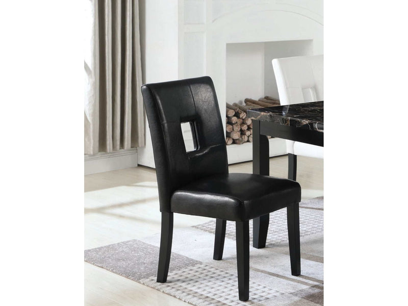 Anisa - Black - Dining Chairs  (Set Of 2) - Ornate Home