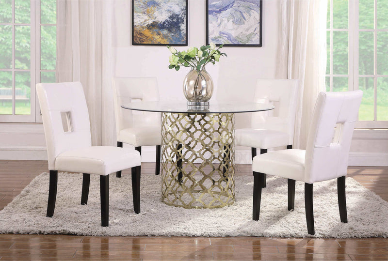 Anisa - White - Dining Chairs  (Set Of 2) - Ornate Home