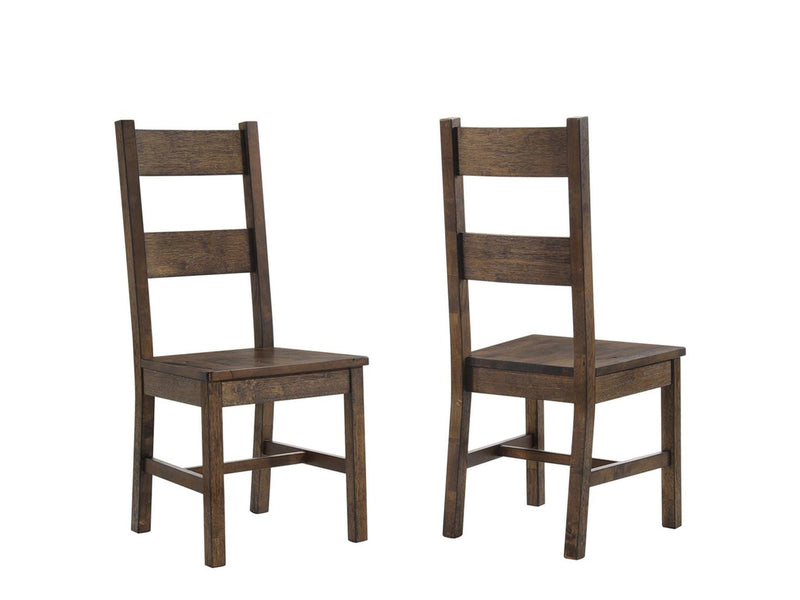 Coleman - Rustic Golden Brown - Side Chairs (Set Of 2) - Ornate Home