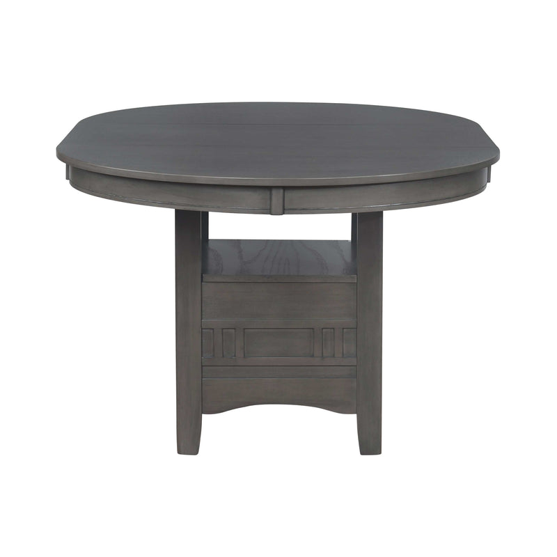 Lavon - Medium Grey - Dining Table w/ Storage - Ornate Home