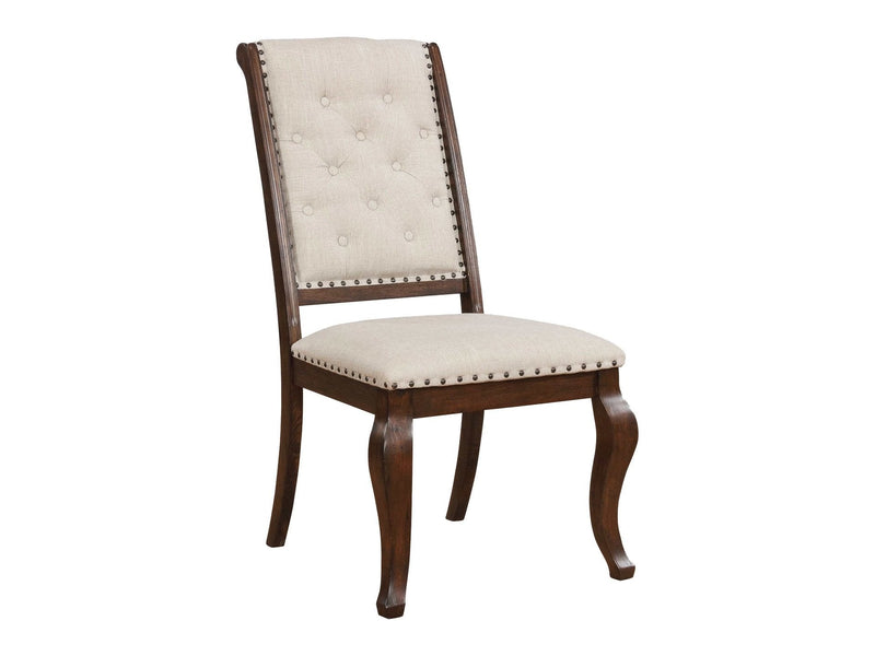 Brockway - Cream & Antique Java - Side Chair  (Set Of 2) - Ornate Home