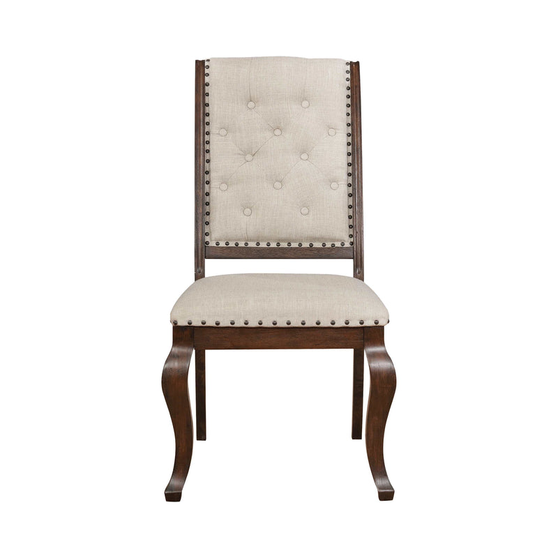 Brockway - Cream & Antique Java - Side Chair  (Set Of 2) - Ornate Home