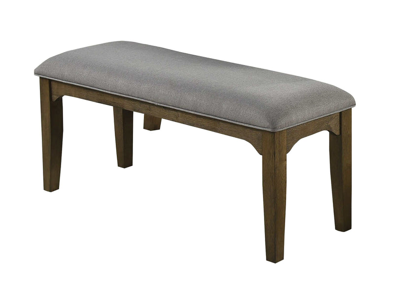 Rayleene - Grey & Medium Brown - Bench - Ornate Home