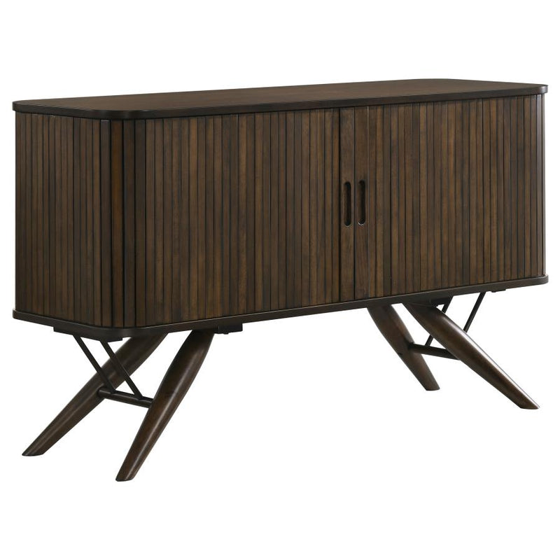 Wes Dark Walnut 2 Door Rectangular Sideboard/Server