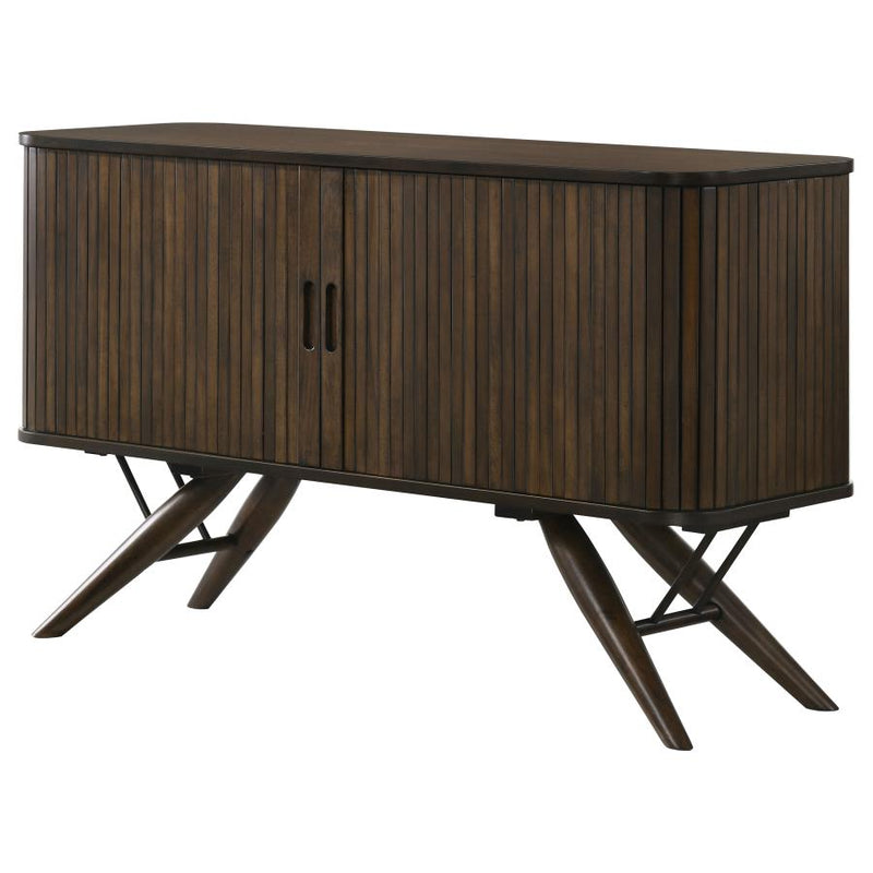 Wes Dark Walnut 2 Door Rectangular Sideboard/Server