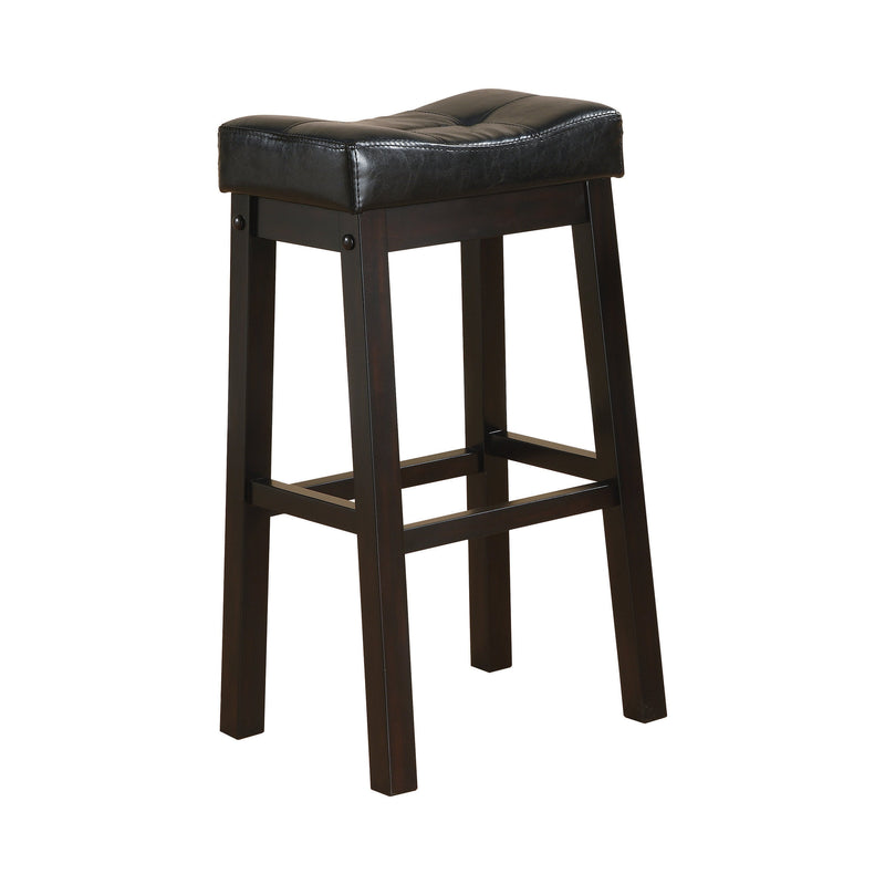 Donald Black And Cappuccino Bar Stools (Set Of 2)