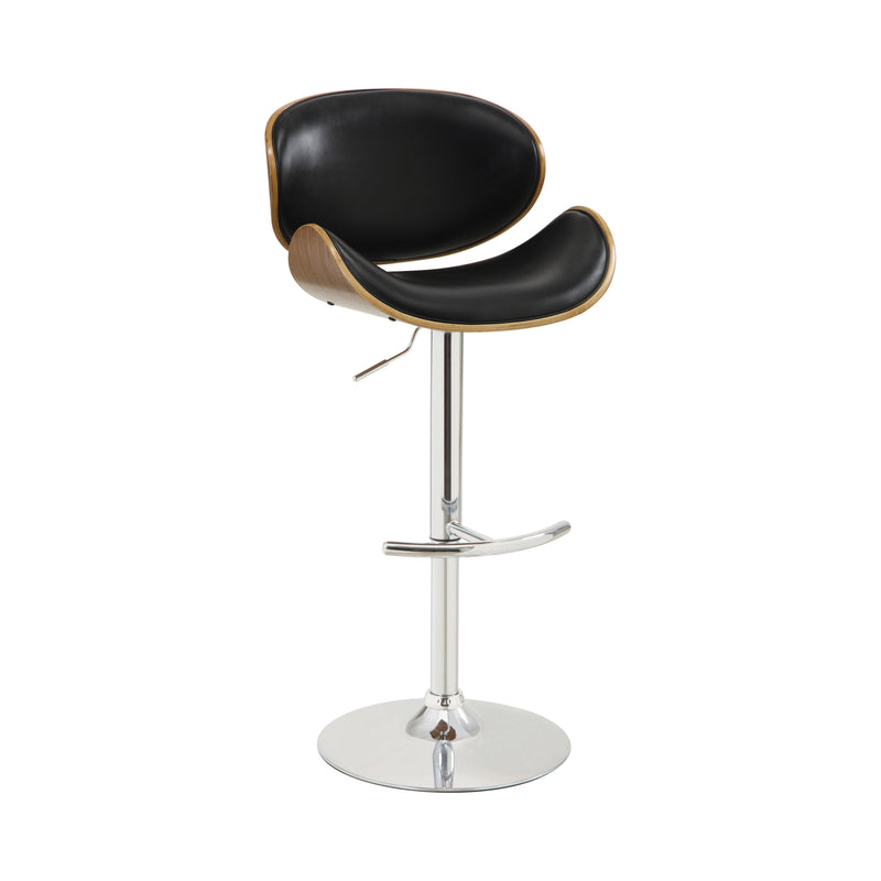 Pooja - Chrome - Bar Stool - Ornate Home