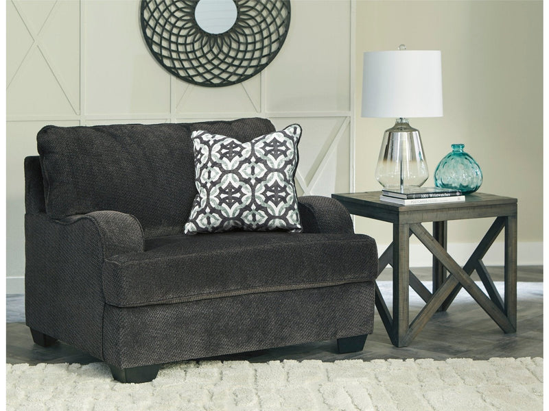 Charenton Charcoal Oversized Chair