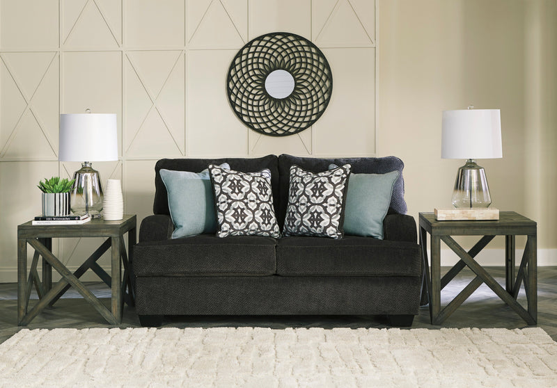 Charenton Charcoal Loveseat