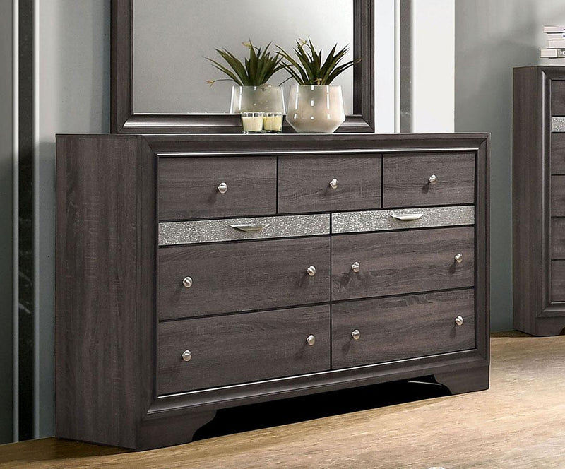 Chrissy Gray 5pc Queen Bedroom Set