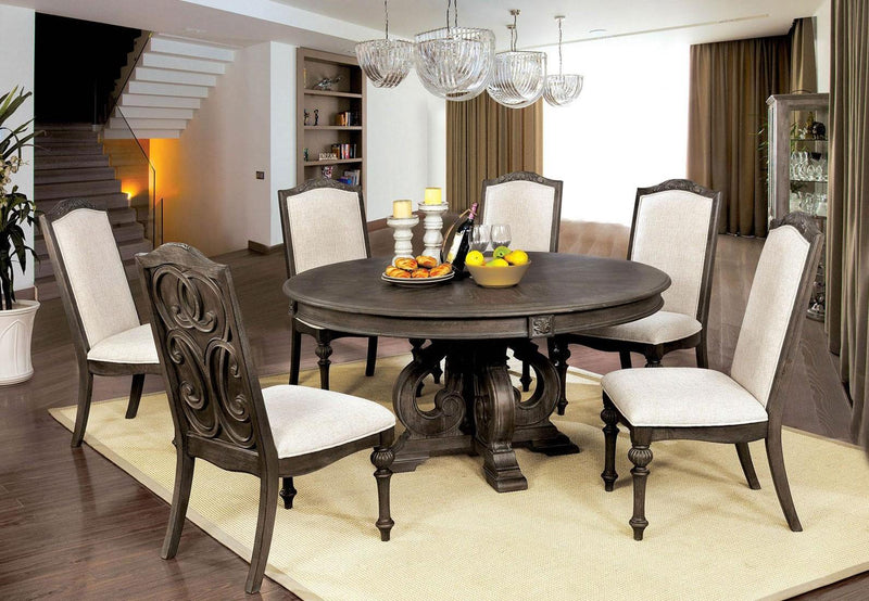 Arcadia Rustic Natural Tone Dining Table