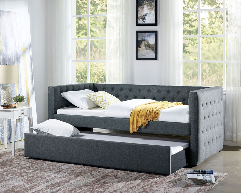 Tricia Gray Twin Daybed w/ Trundle