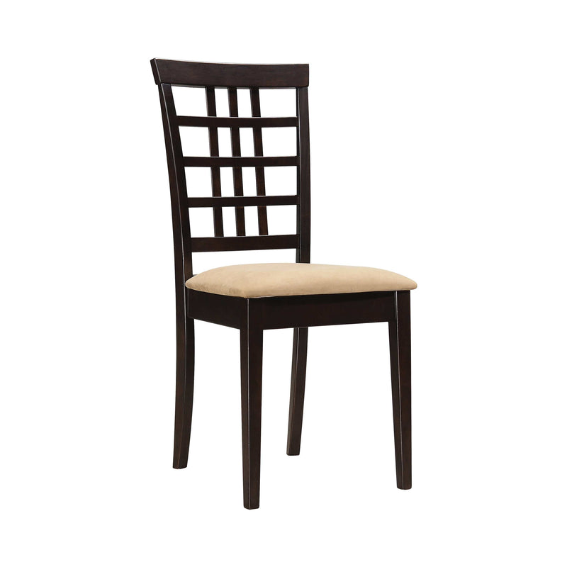 Kelso - Cappuccino & Tan - Dining Chairs  (Set Of 2) - Ornate Home