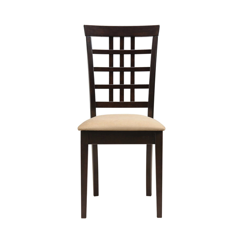 Kelso - Cappuccino & Tan - Dining Chairs  (Set Of 2) - Ornate Home