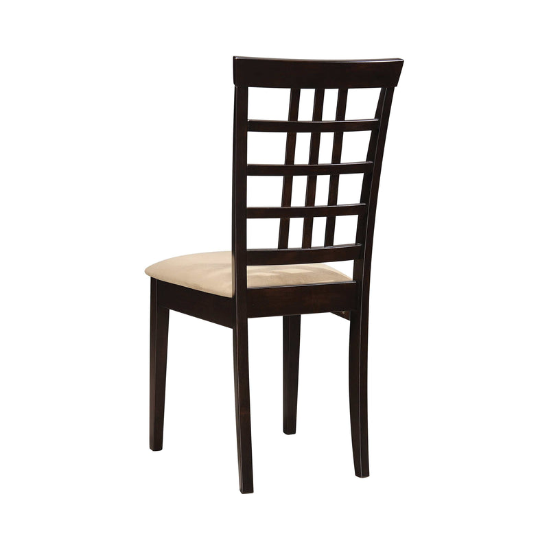 Kelso - Cappuccino & Tan - Dining Chairs  (Set Of 2) - Ornate Home