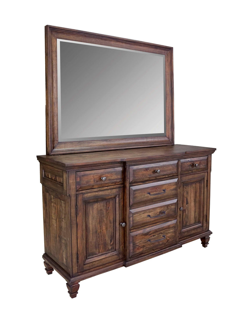 Delphine - Vintage Dark Pine - Server - Ornate Home