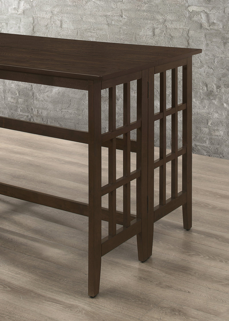 Carmina Brown Counter Height Table