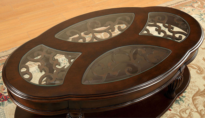 Centinel Dark Cherry Coffee Table