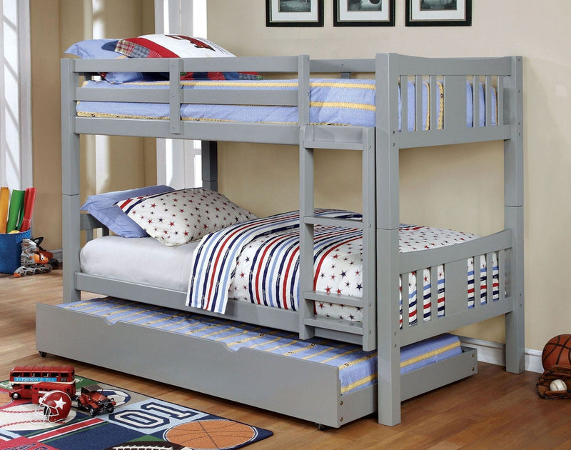 Cameron Gray Twin/Twin Bunk Bed