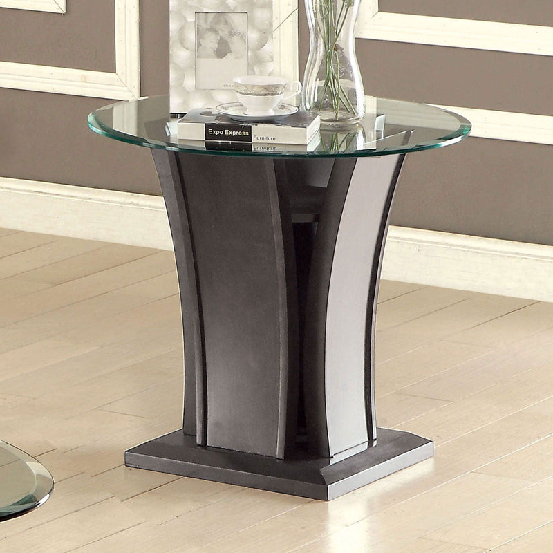 Manhattan Brown Cherry End Table