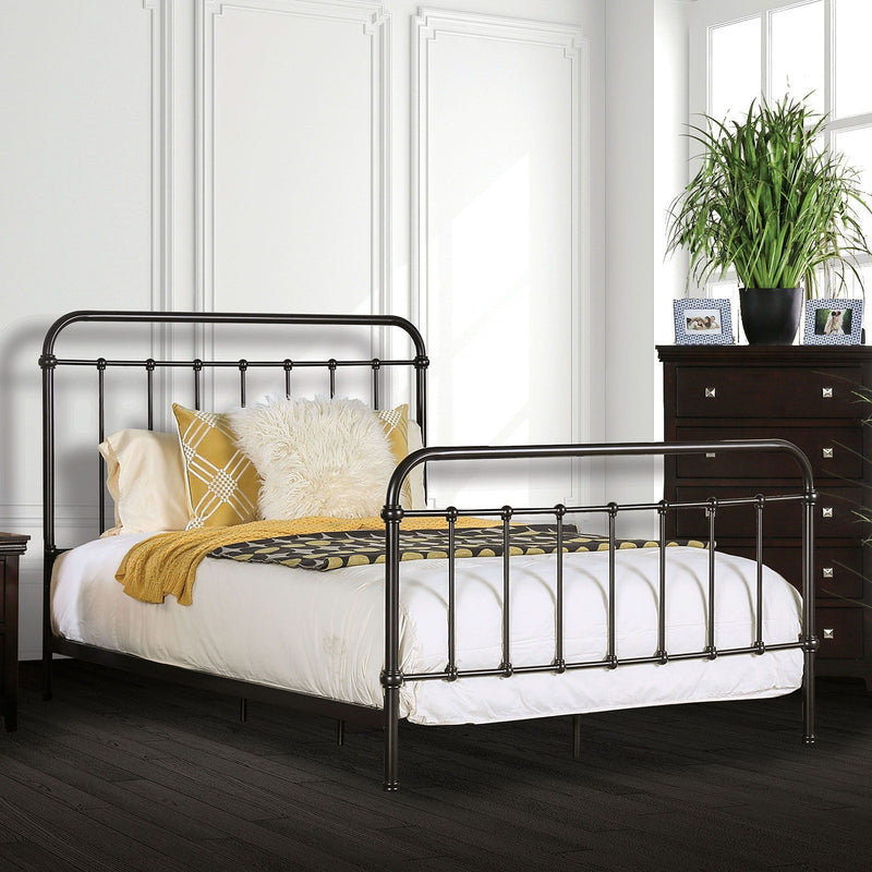 Iria Dark Bronze Twin Bed