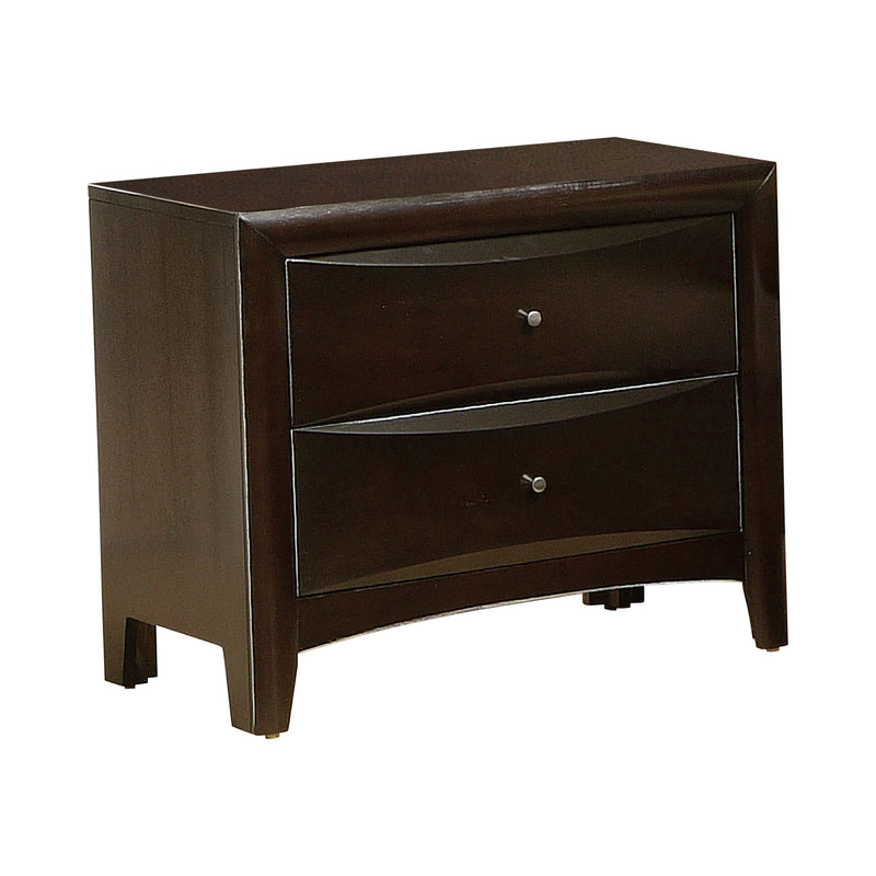 Phoenix - Deep Cappuccino - Nightstand - Ornate Home