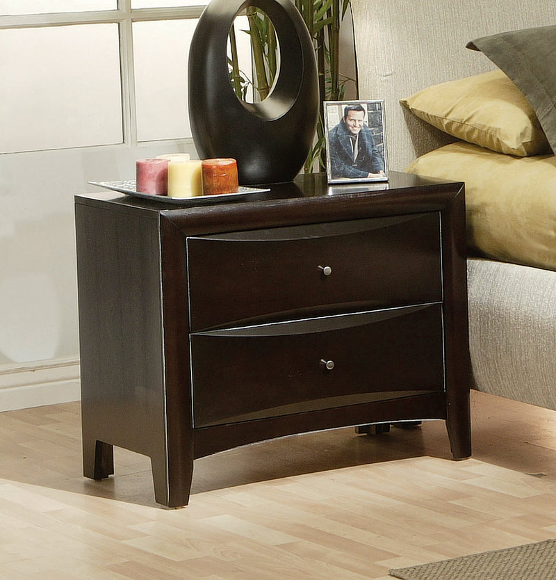 Phoenix - Deep Cappuccino - Nightstand - Ornate Home