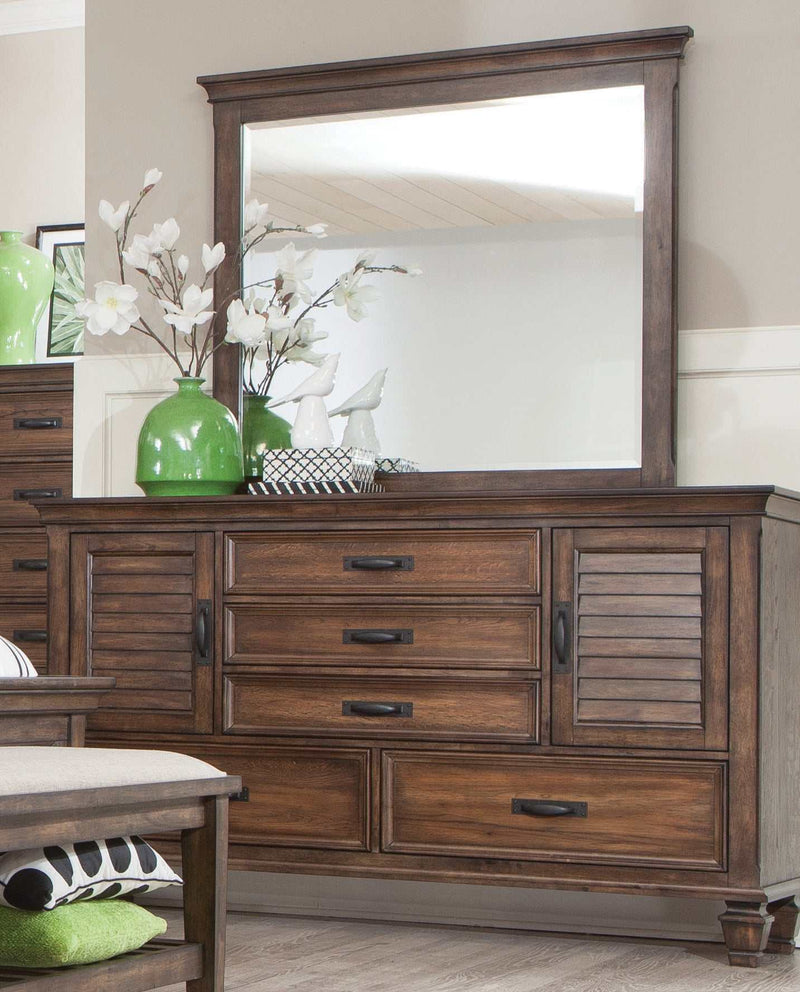 Franco - Burnished Oak - Dresser - Ornate Home