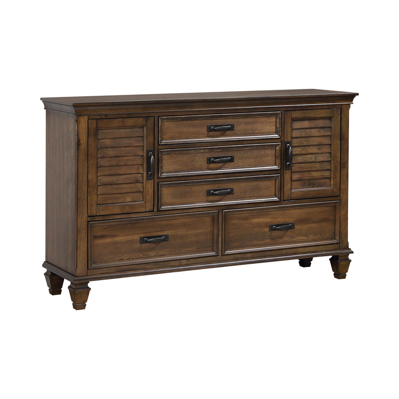 Franco - Burnished Oak - Dresser - Ornate Home