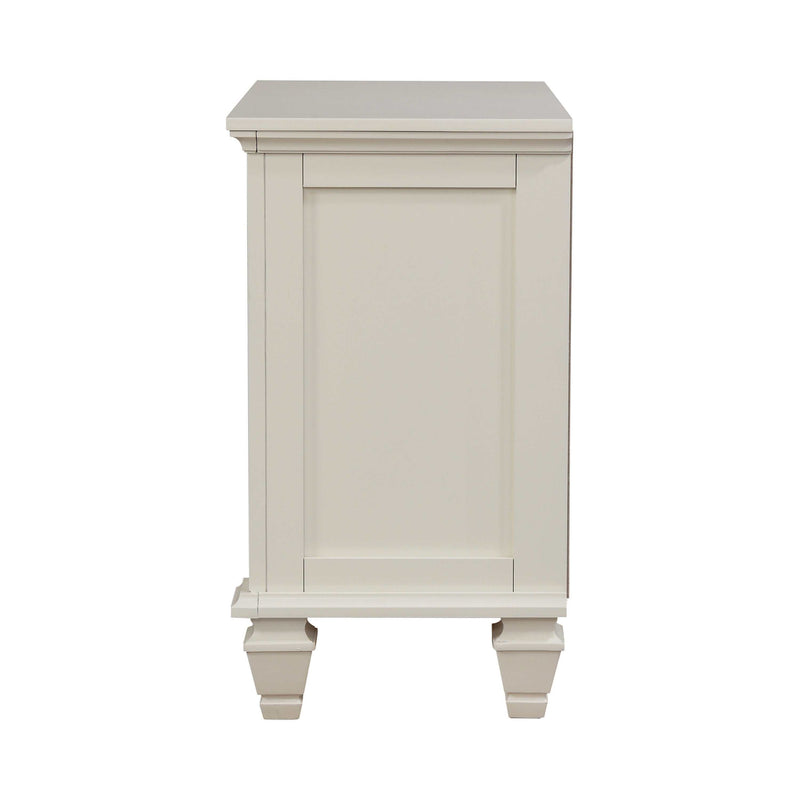 Sandy Beach - White - Nightstand - Ornate Home