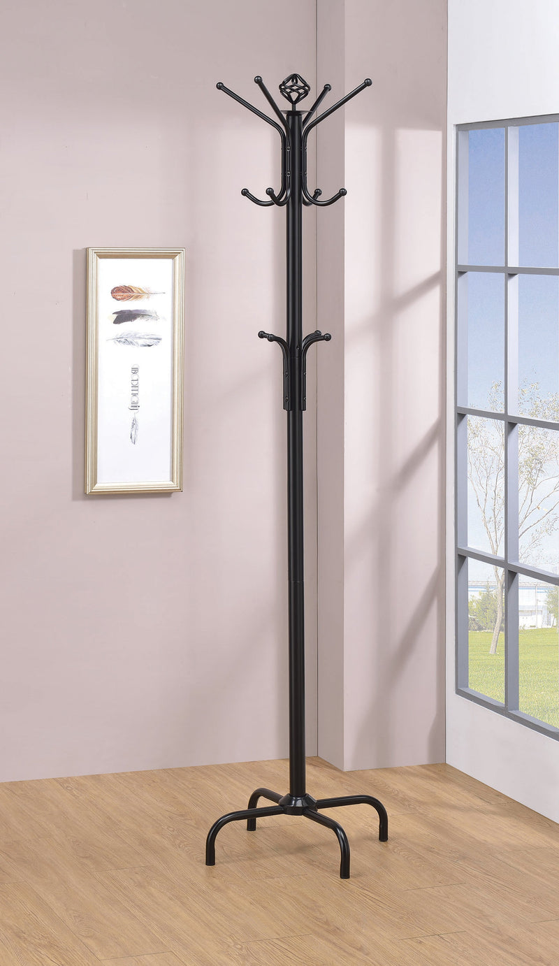 Collier Black Coat Rack