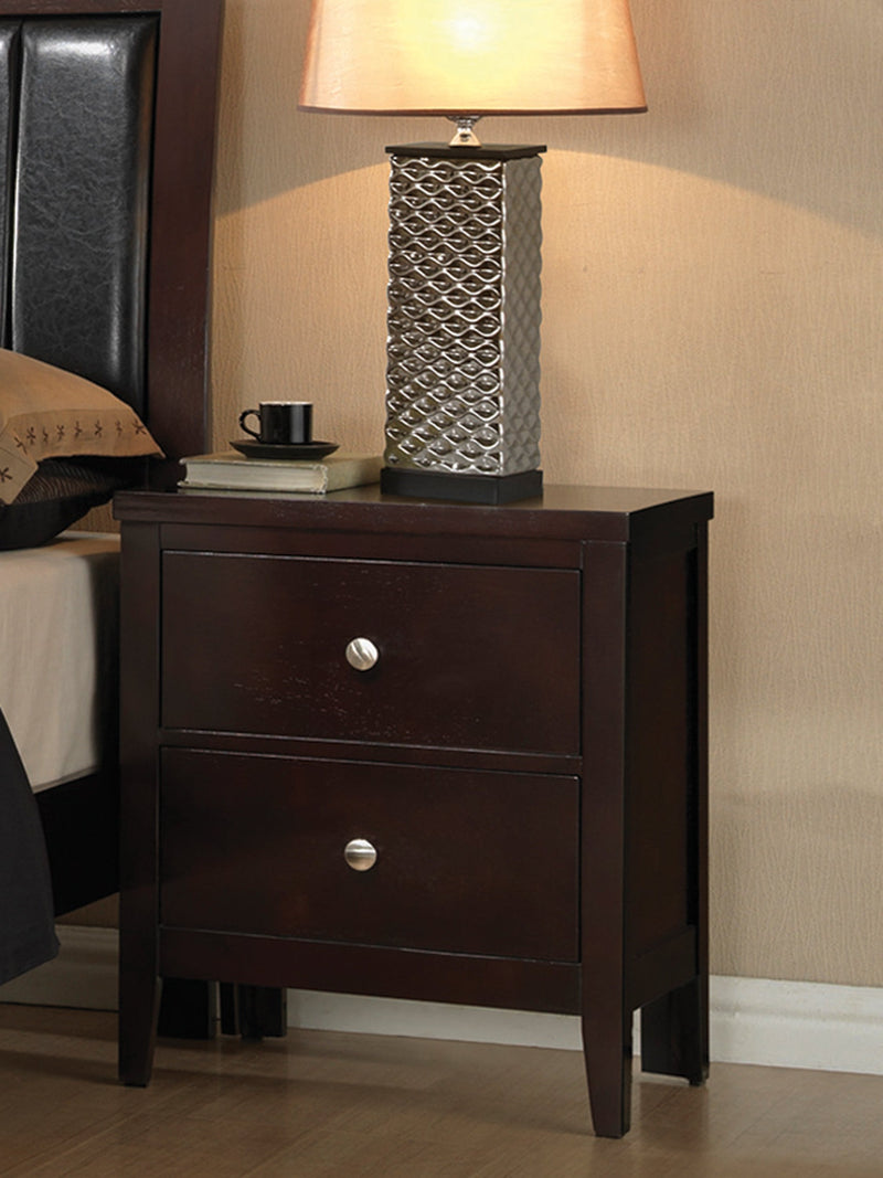 Carlton - Cappuccino - Nightstand - Ornate Home