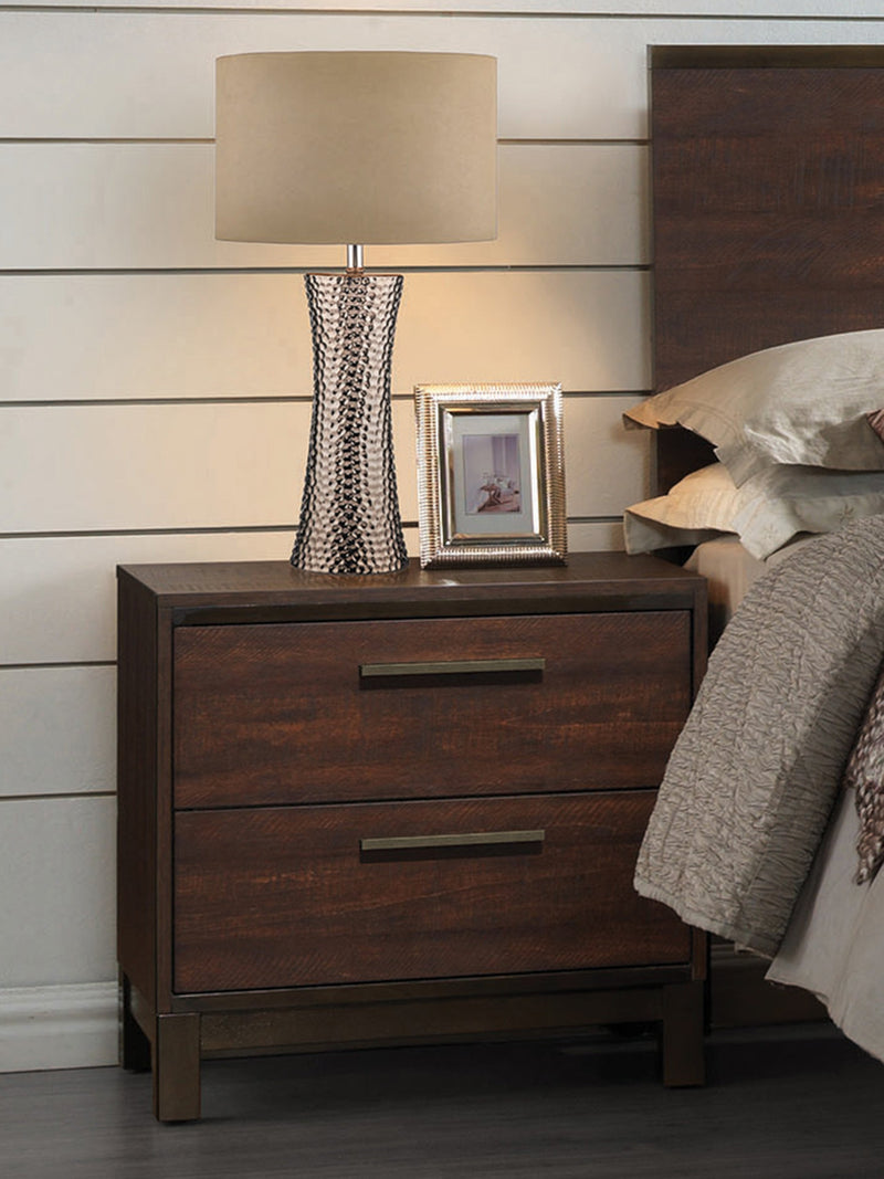 Edmonton - Rustic Tobacco - Nightstand - Ornate Home