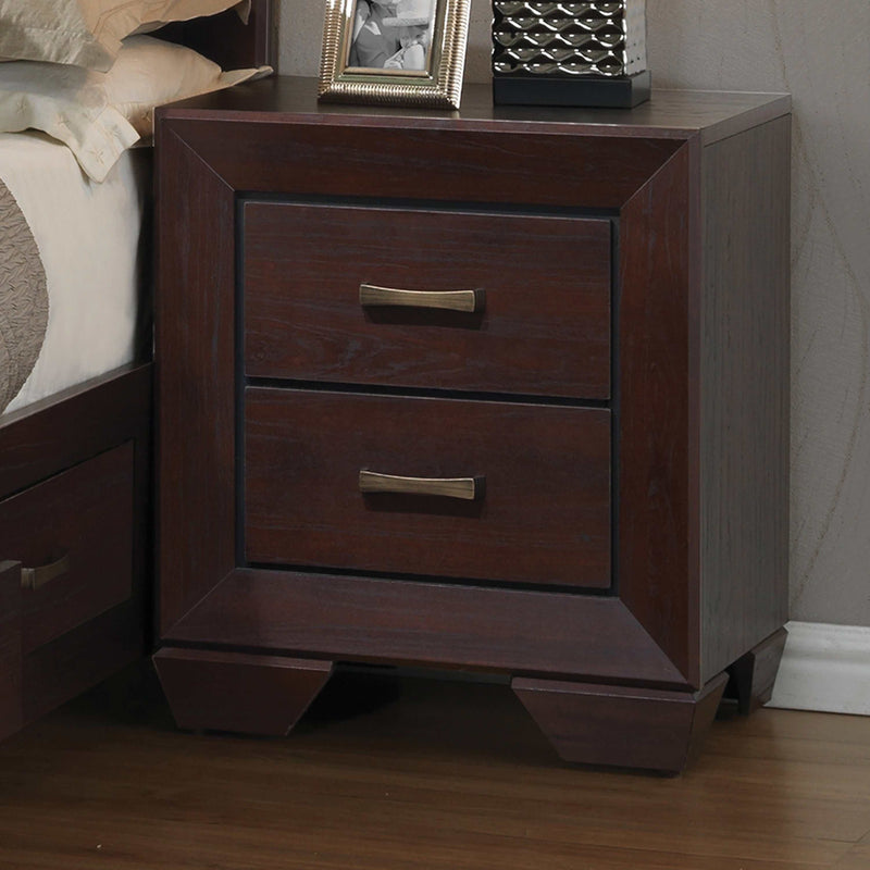 Kauffman - Dark Cocoa - Nightstand - Ornate Home