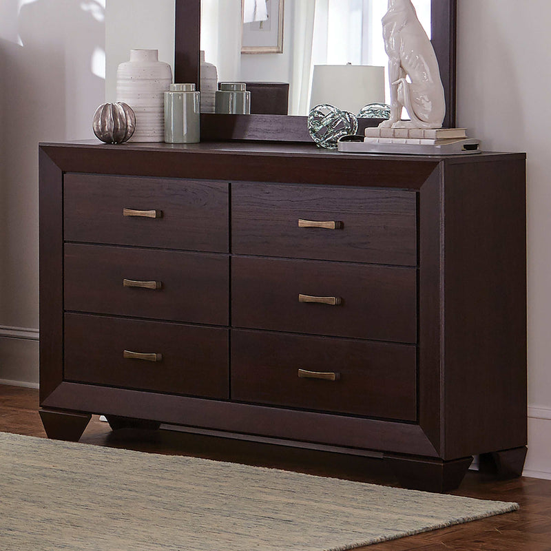 Kauffman - Dark Cocoa - Dresser - Ornate Home