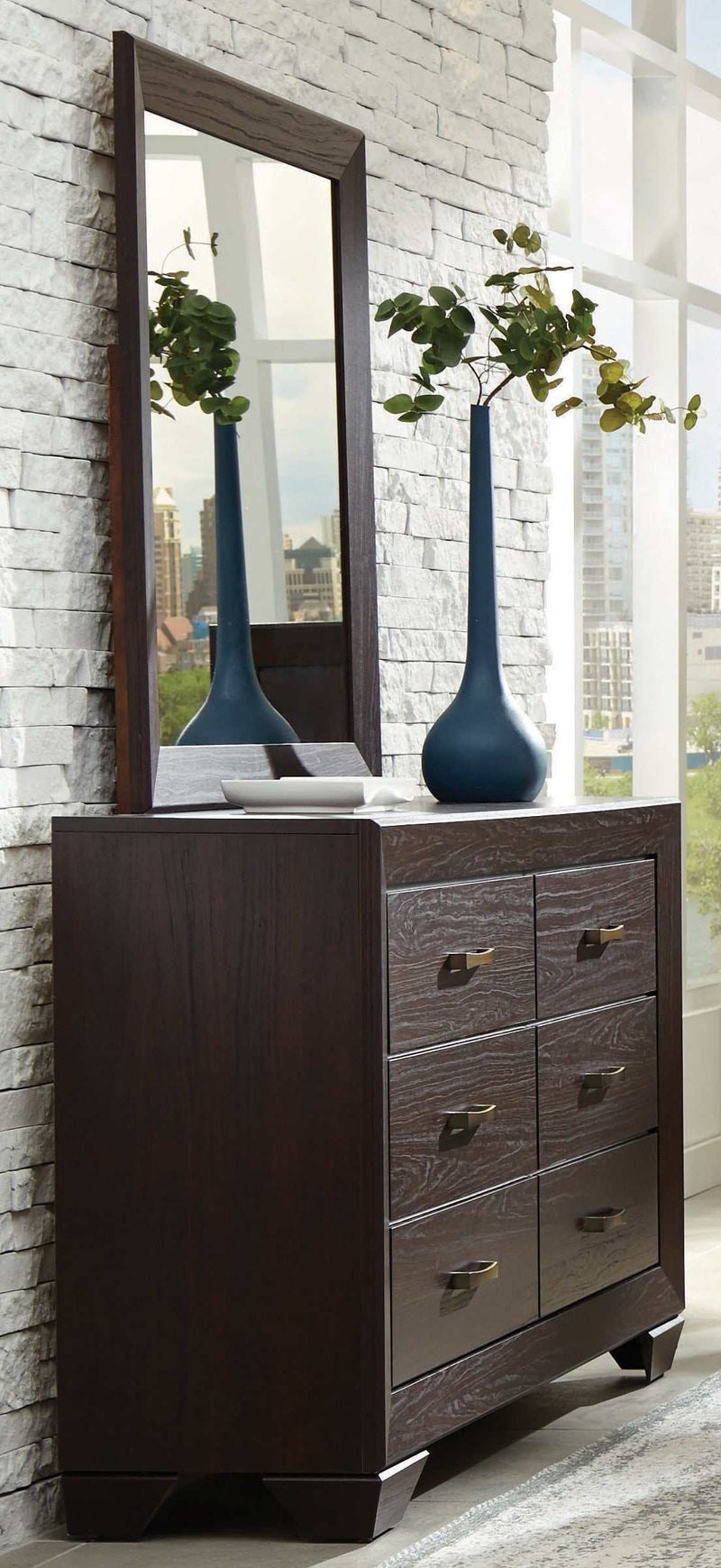 Kauffman - Dark Cocoa - Dresser - Ornate Home